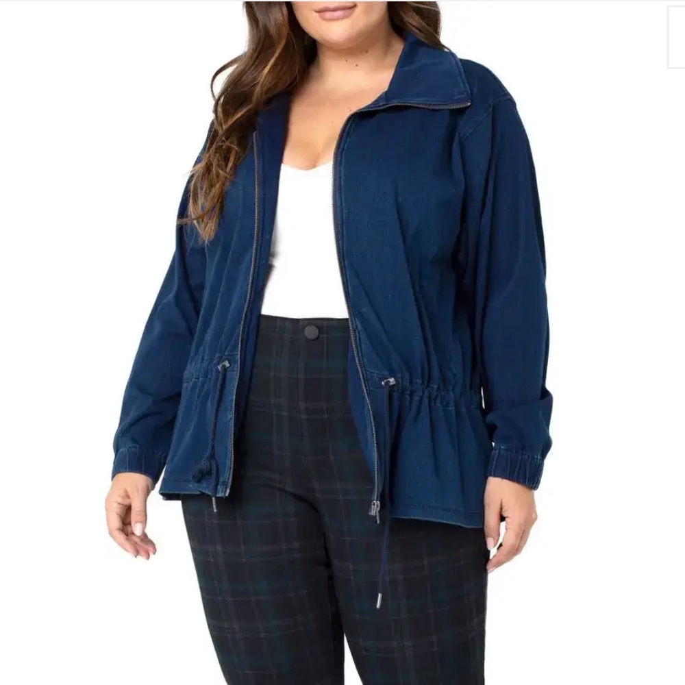 Liverpool Deep Blue Utility Jacket